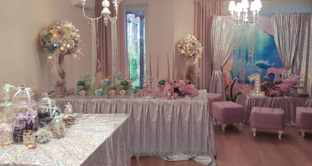 Mermaid 1st birthday Party (Sea Theme)